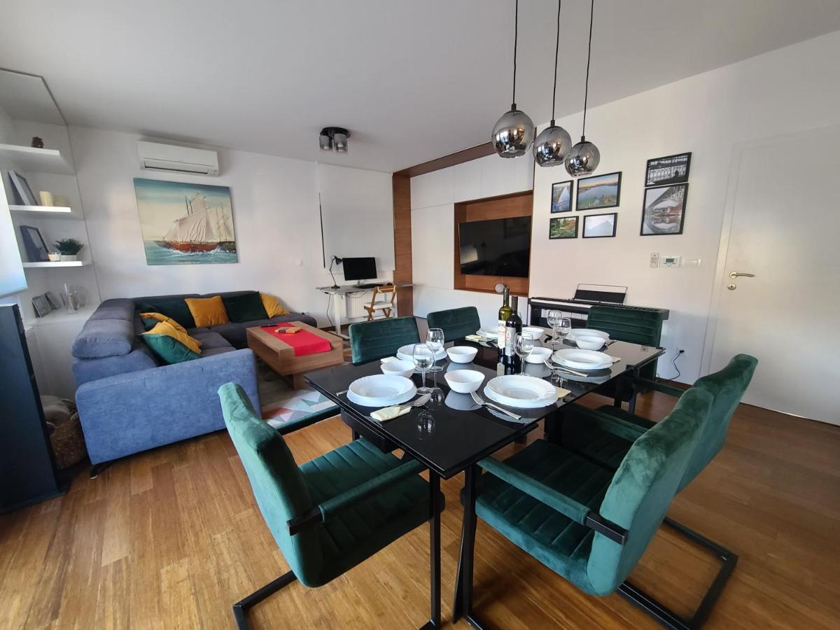 Modern 4-Star Luxury Apt - Wfh Ready, Free Parking Záhřeb Exteriér fotografie
