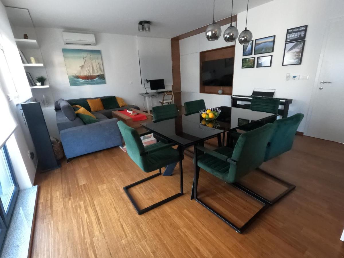Modern 4-Star Luxury Apt - Wfh Ready, Free Parking Záhřeb Exteriér fotografie